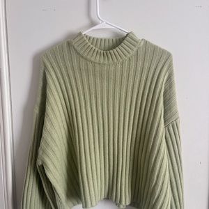Mock neck sweater